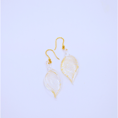 Boucles d'oreilles- Foglia -  Interstellare-  Or 