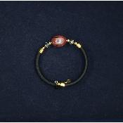 Bracelet -Diadème -Métis-Rouge - Pourpre